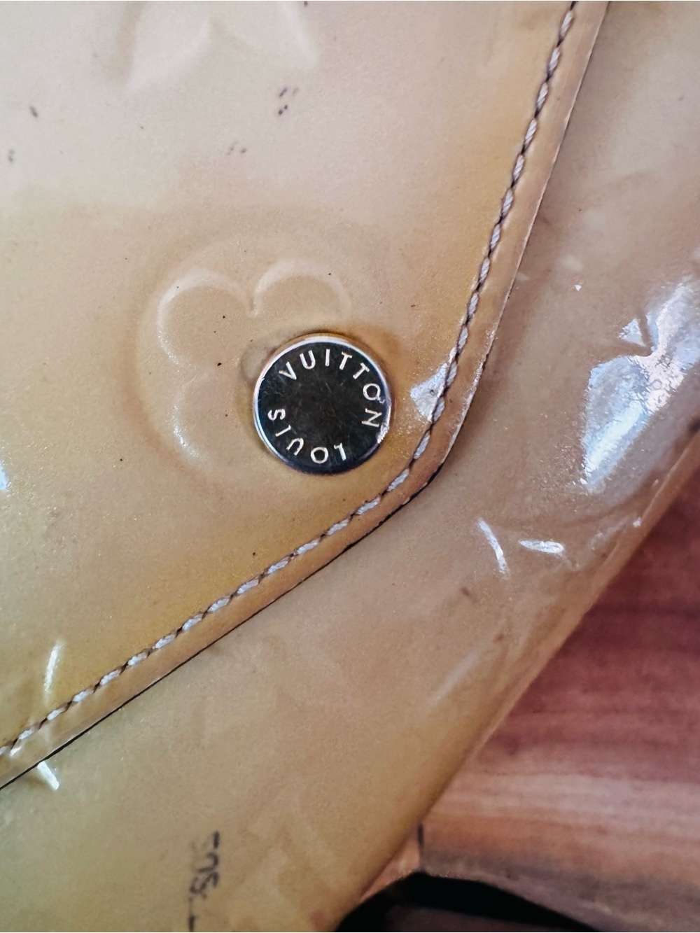 Louis Vuitton Monogram Vernis Portefeiulle Sarah Long Bifold converted 2014 - Picture 6 of 17